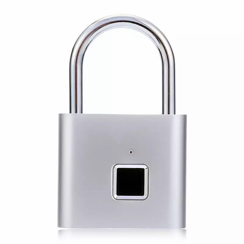 Cadenas Intelligent Compact à Empreinte Digitale – Étanche, Sans Clé, Rechargeable USB, Aluminium Léger – Idéal pour Bagages, Valises et Sacs à Dos
