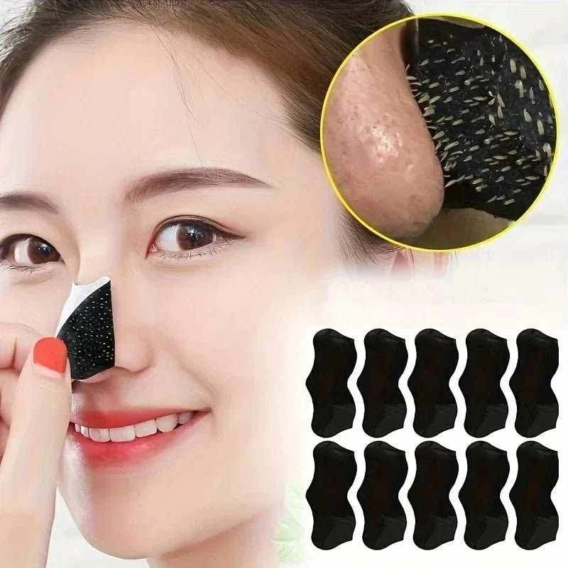 15 Patchs Anti-Points Noirs – Nettoyage en Profondeur du Nez, Masque Purifiant pour Peau à Imperfections et Acné (Idéal Dropshipping)