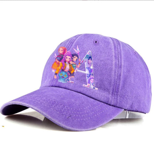 🧢 Casquette Kpop Demon Hunter – Lettre A-Z | Style Rétro & Tendance  Casquette ajustable unisexe – Mode été, accessoire indispensable du moment