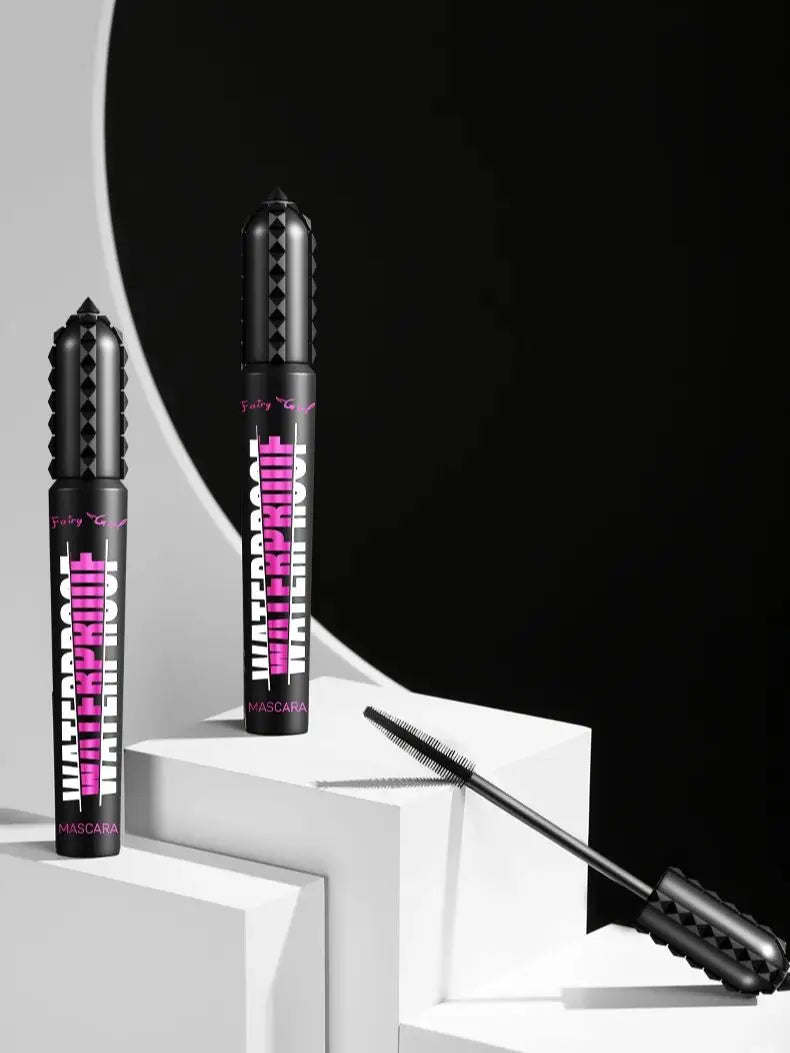 🌟 Mascara Noir Waterproof 4D – Allongeant & Volume Extrême