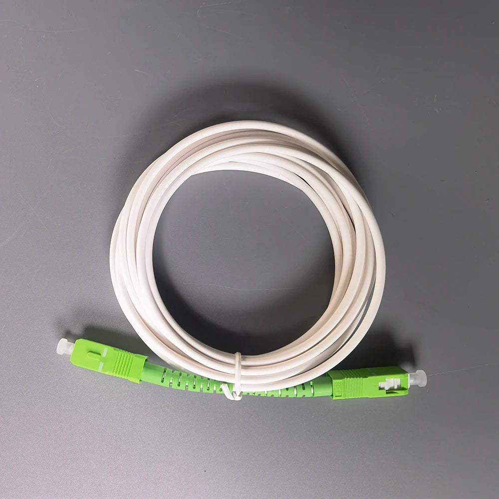 Câble Fibre Optique SC/APC-SC/APC Monomode – Haute Performance FTTH ⚡