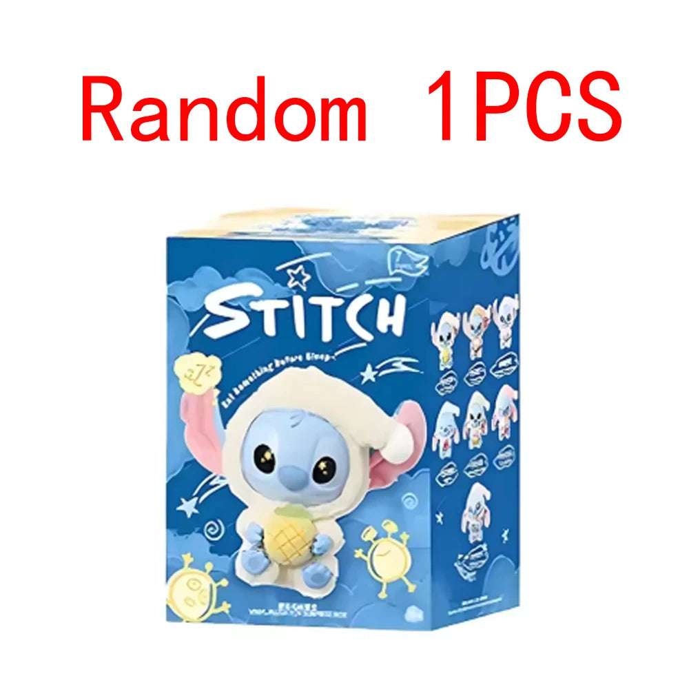 Figurine Mystère Stitch – Série “Manger Avant de Dormir” 1 pièce aléatoire