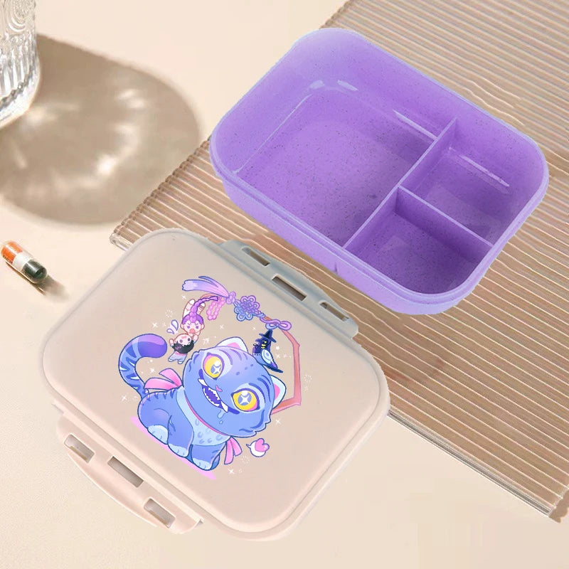 🍱 Boîte à Lunch Kpop Demon Hunters – Bento Kawaii Grande Capacité