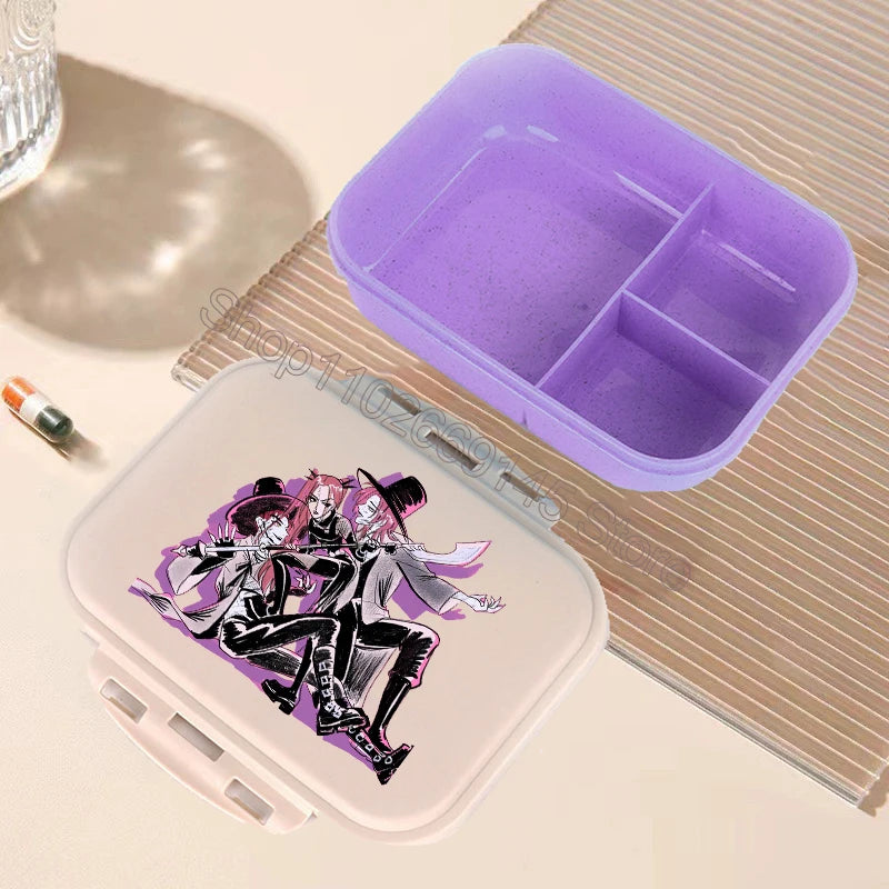 🍱 Boîte à Lunch Kpop Demon Hunters – Bento Kawaii Grande Capacité