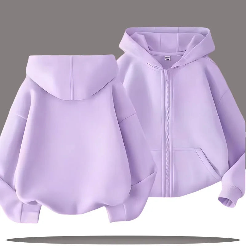 Sweat à Capuche Zippé Enfant – Funny Kpop Demon Hunters 🧥✨  Pour filles et garçons | Confort & style au quotidien