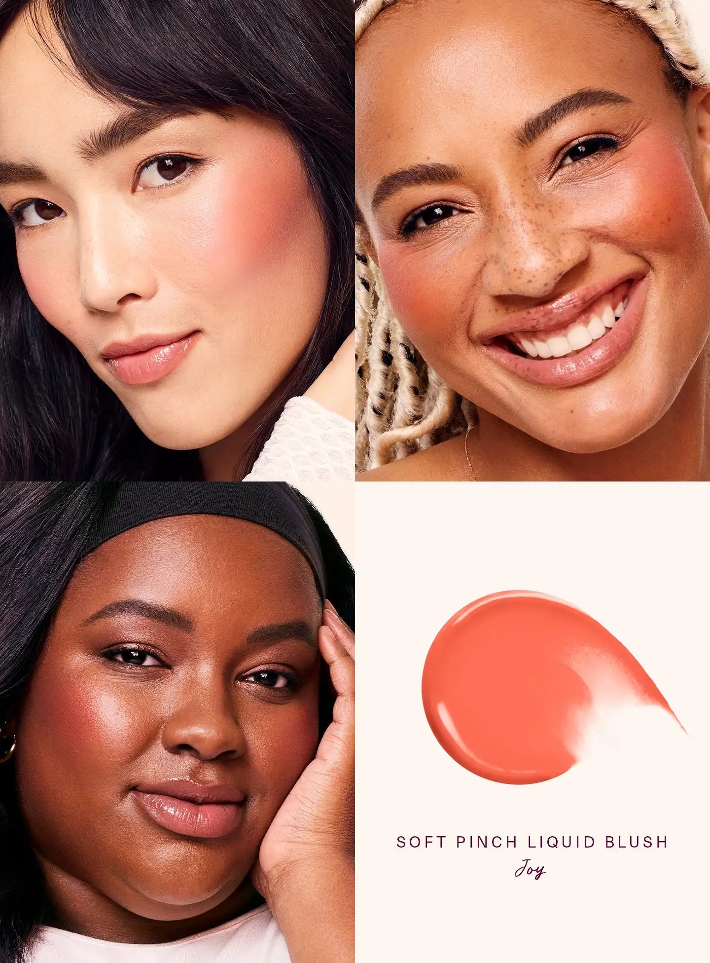 Rare Beauty – Blush Liquide Waterproof et Hydratant, Crème pour Lèvres et Joues, Maquillage Visage pour Contour et Effet Repulpant