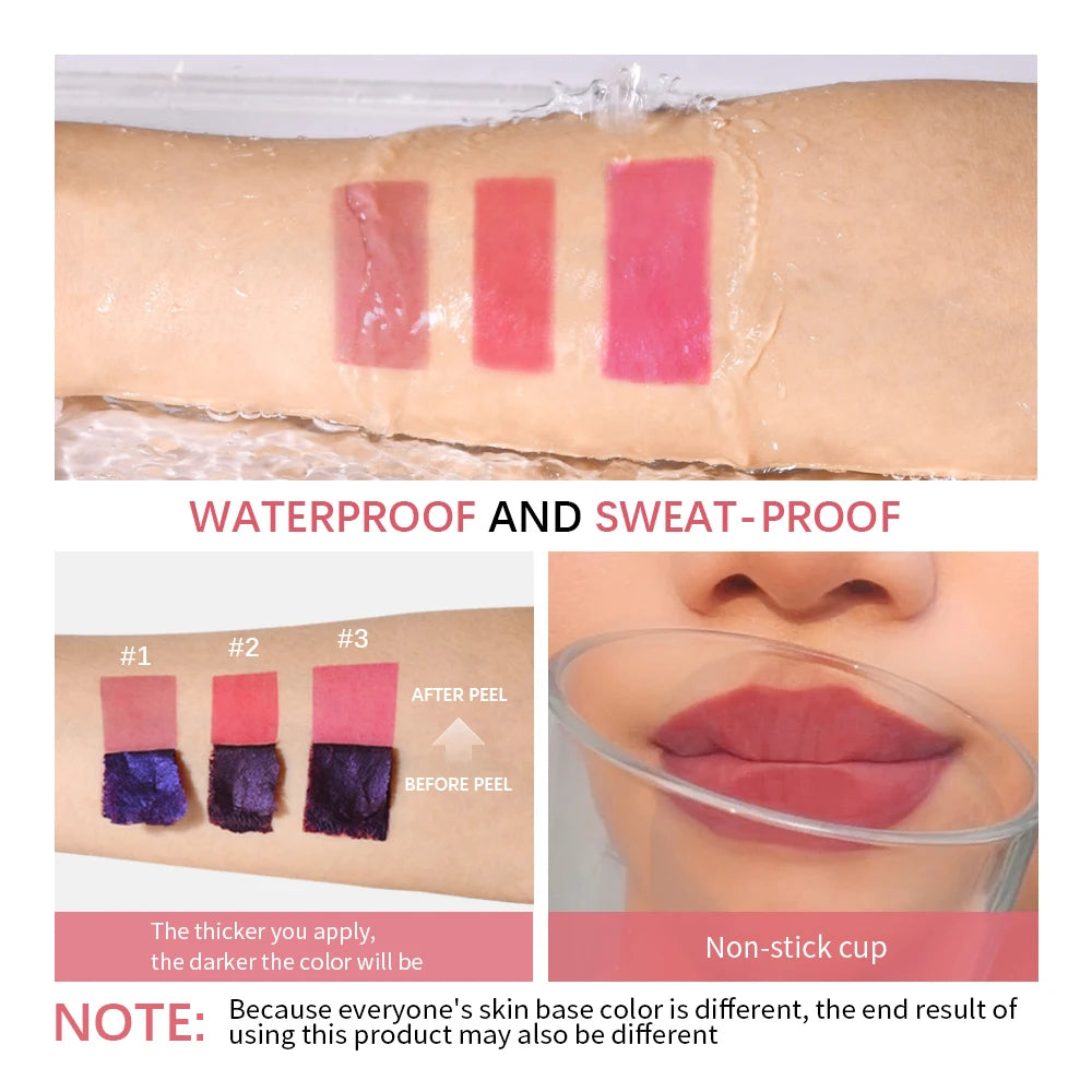 💋 Encre à Lèvres Longue Tenue – Lip Tint Coréen Mat & Waterproof