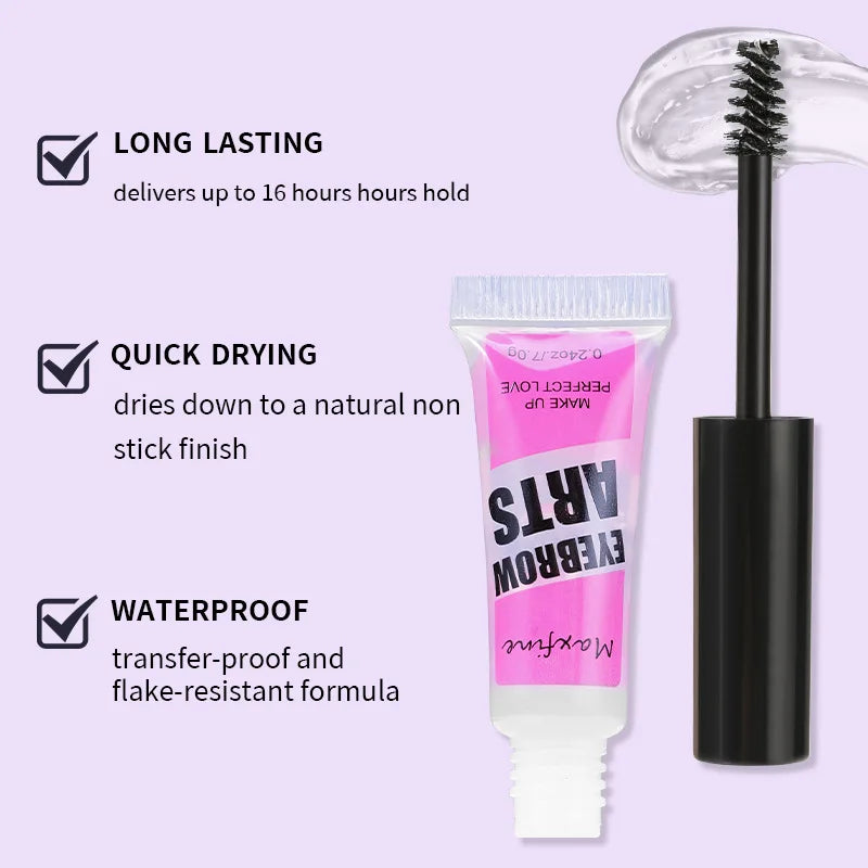 Gel à Sourcils Longue Tenue – Waterproof & Séchage Rapide ✨