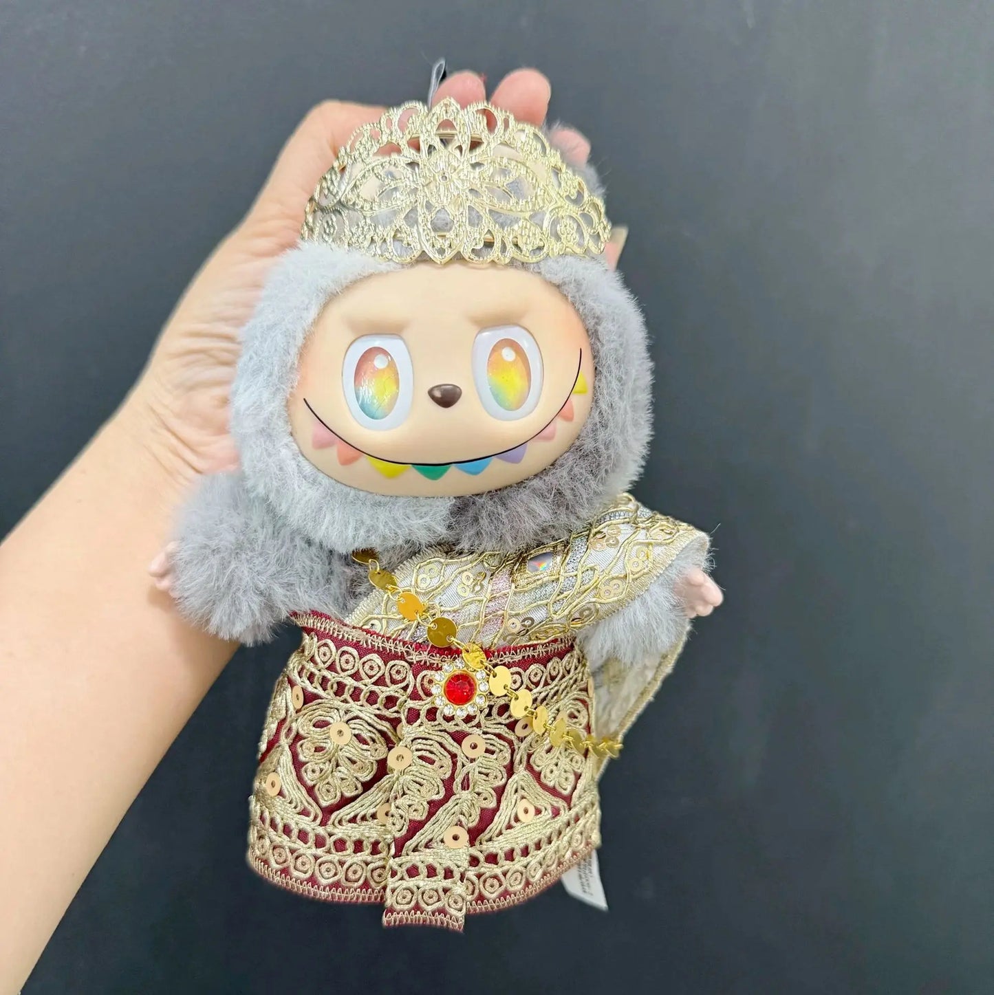 Labubu 3.0 – Tenue Traditionnelle Thaïlandaise pour Poupée Labubu V1/V2/V3, Accessoires Mode au Style Mignon