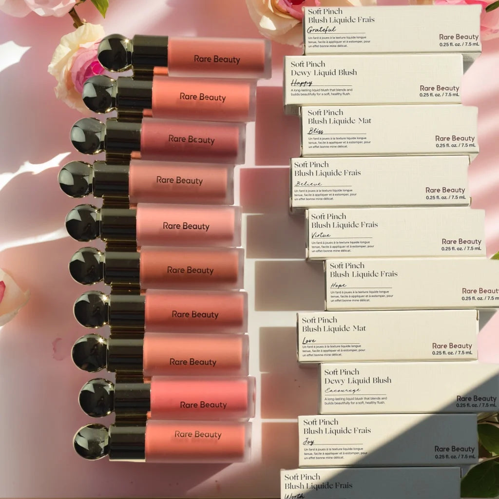 Rare Beauty – Blush Liquide Waterproof et Hydratant, Crème pour Lèvres et Joues, Maquillage Visage pour Contour et Effet Repulpant