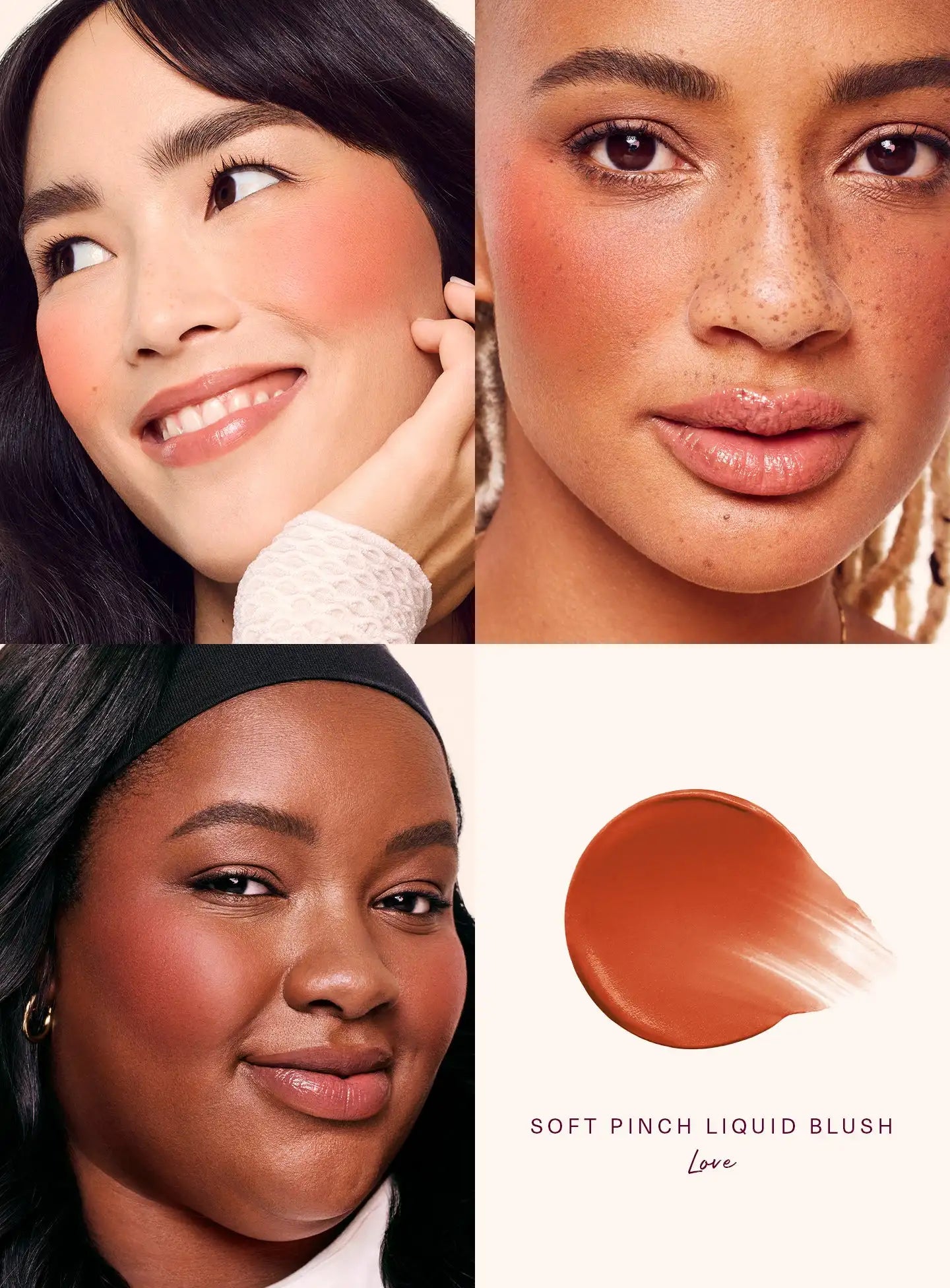 Rare Beauty – Blush Liquide Waterproof et Hydratant, Crème pour Lèvres et Joues, Maquillage Visage pour Contour et Effet Repulpant
