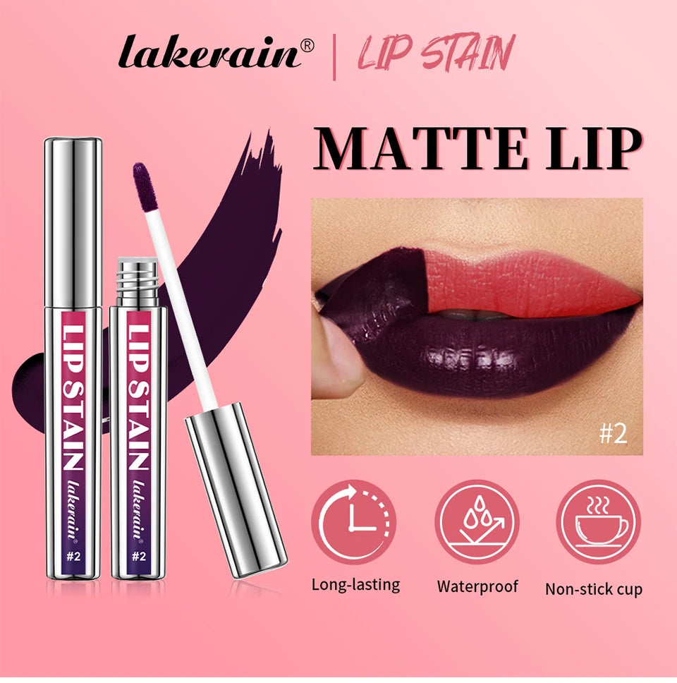 💋 Encre à Lèvres Longue Tenue – Lip Tint Coréen Mat & Waterproof