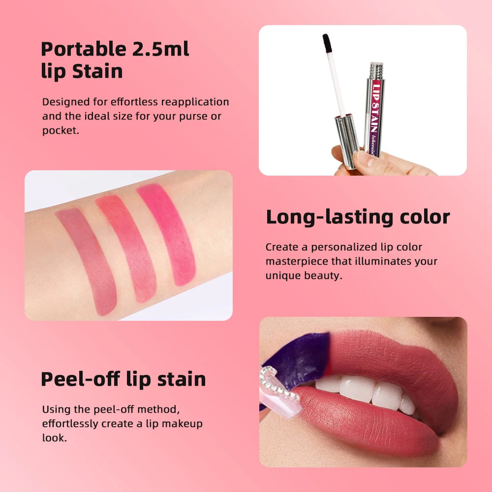 💋 Encre à Lèvres Longue Tenue – Lip Tint Coréen Mat & Waterproof